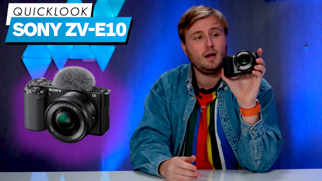 Die ZV-E10 Kamera von Sony ist für Vlogging gemacht