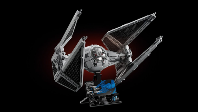 Lego zeigt sein kommendes Star Wars Tie Interceptor-Modell