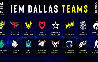 Hier sind die Teams, die sich für die IEM Dallas 2024 qualifiziert haben