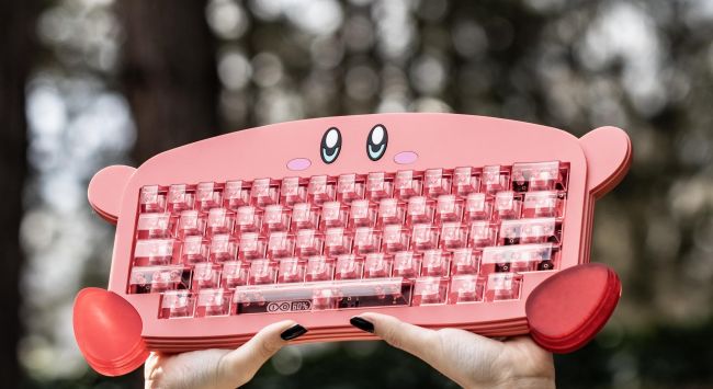 Jemand hat eine benutzerdefinierte Kirby-Tastatur hergestellt