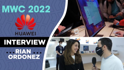 Huawei - Booth-Tour & Interview mit Rian Ordóñez auf dem WMC 2022