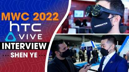HTC Vive - Booth-Tour und Interview mit Shen Ye auf dem MWC 2022